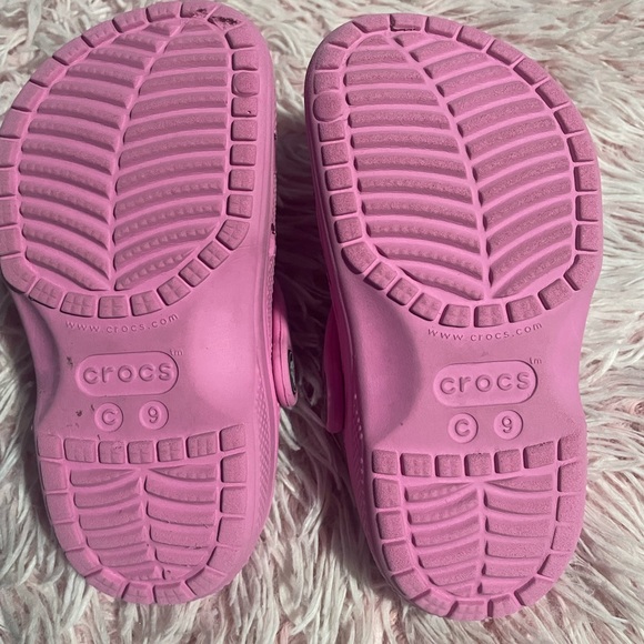 Crocs Toddler Girls Pink Size 9 - Picture 5 of 5
